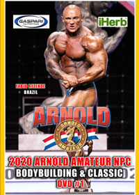 2020 Arnold Amateur NPC Men’s DVD 1: Bodybuilding and Classic Physique
