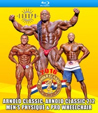 2016 Arnold Classic Pro Men on Blu-ray