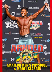 2017 IFBB Arnold Australia Amateur Men's Physique and Model Search